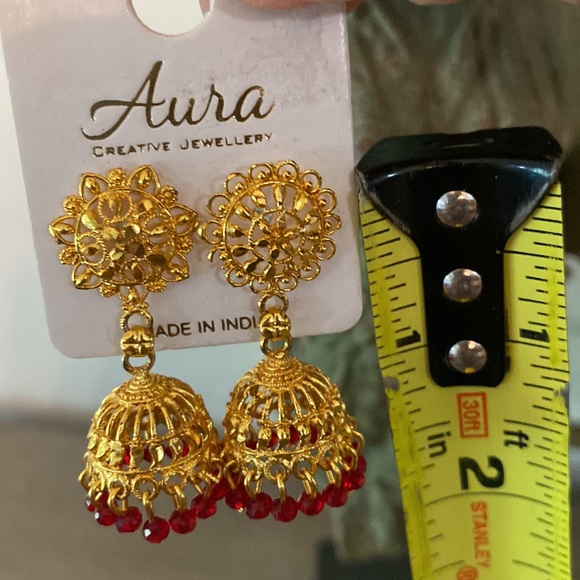 Dangle Earrings from India by Aura - Picture 7 of 8